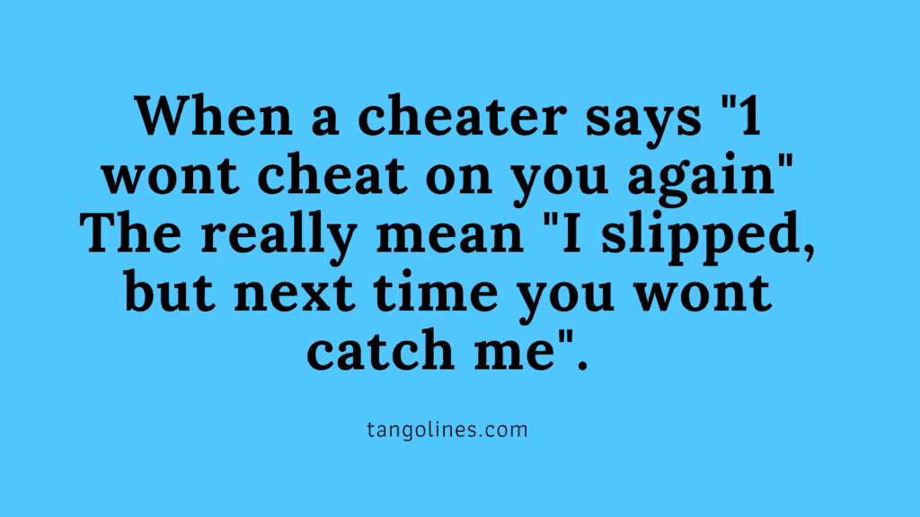 Why cheaters cheat again and again